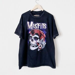 NEW Misfits Skull & Eyeball Graphic Band Tee